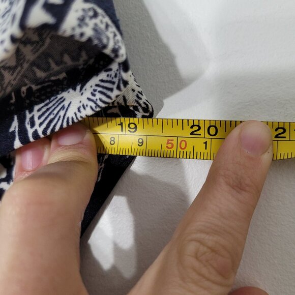 INC International Concepts | Short Sleeve Cold Shoulder Jumpsuit V-Neckline L - Picture 11 of 11